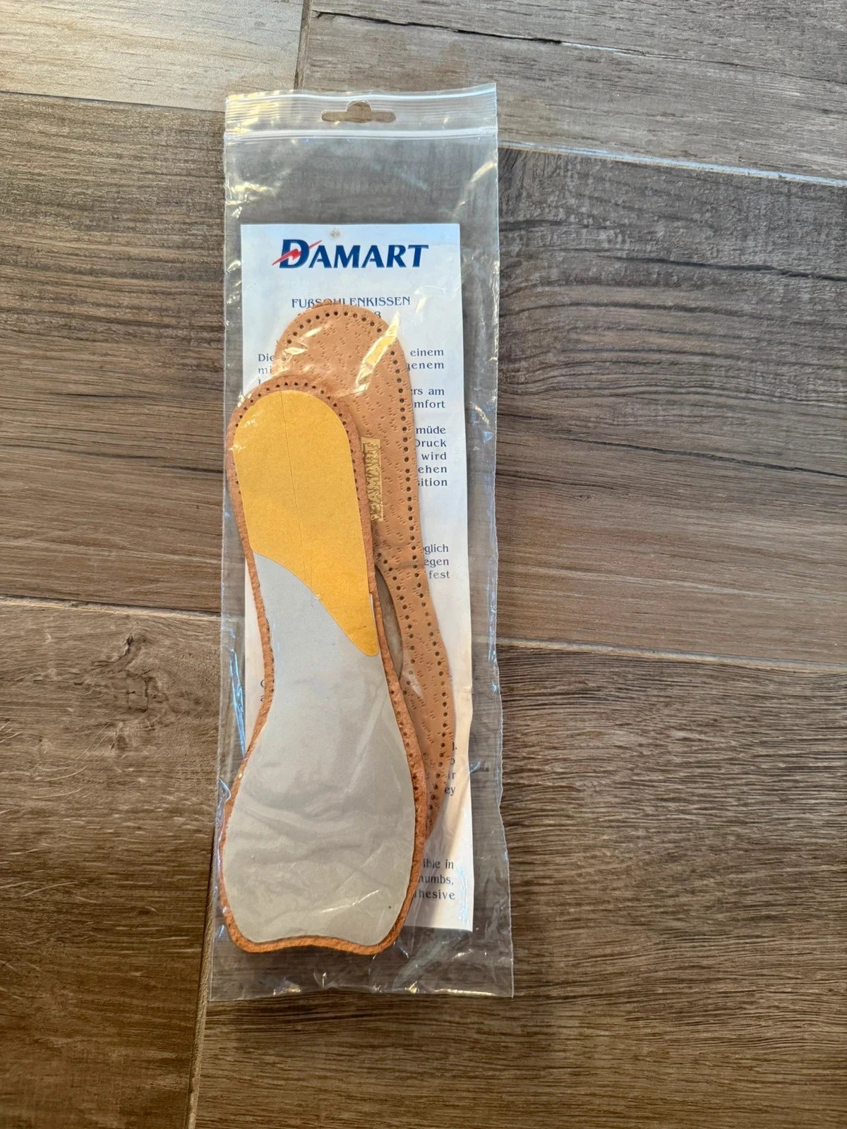 Semelle coussin plantaire damart